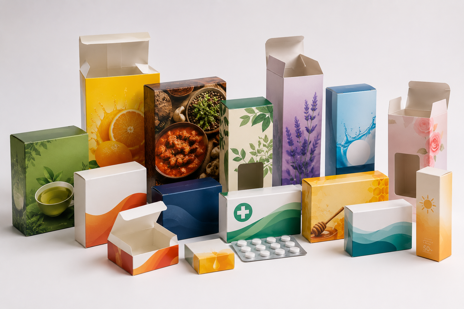 Printed Mono Cartons